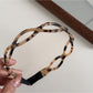 Gifty - Glossy Acetate Open Cutwork Toothed Headband