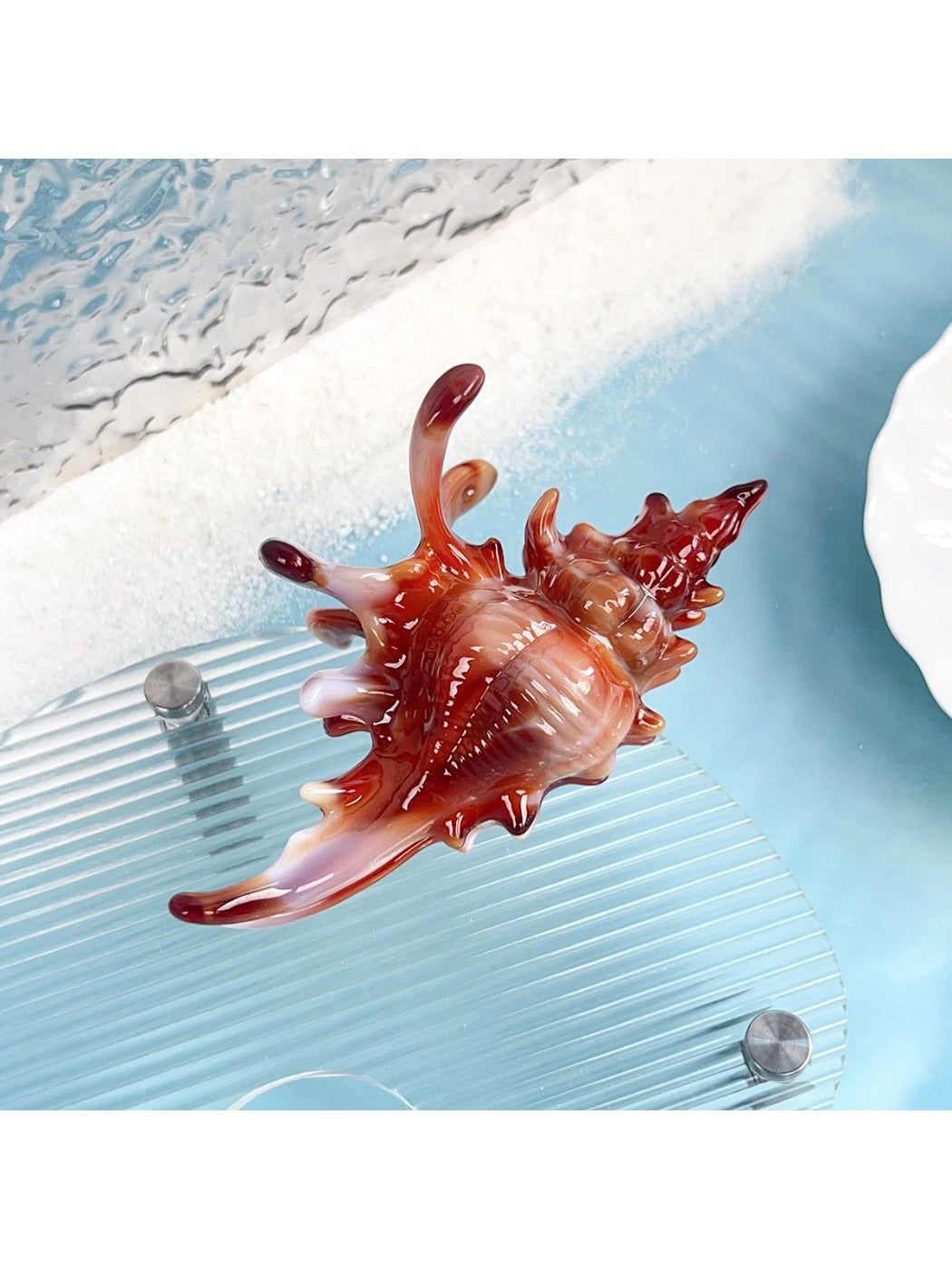 Beau - Colorful Conch Shape Hair Clip