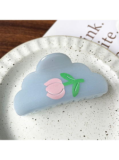 Beau - Modern Minimalist Tulip Hair Claw Clip