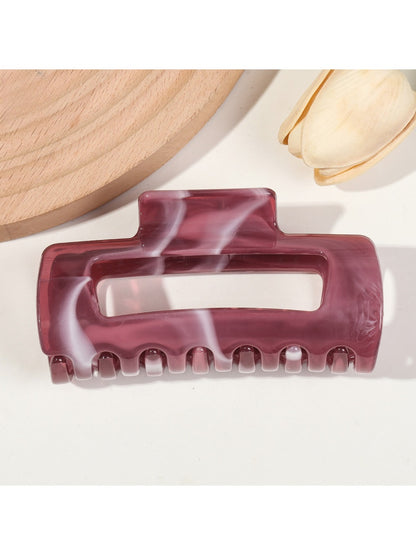 Beau - Round Edge Square Hair Clips