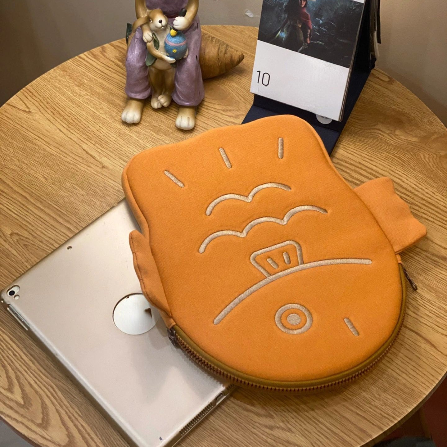 Taiyaki-Shaped Laptop Sleeve, Pad Storage Protective Case