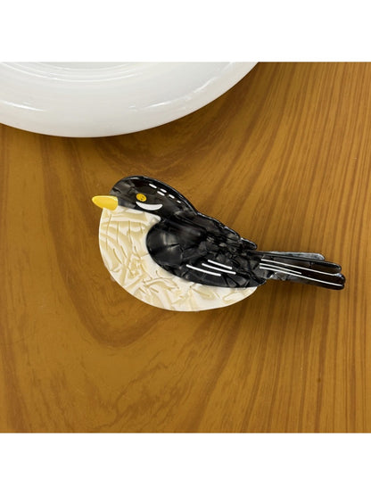 Beau - Cute Colorblock Bird Hair Clip