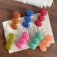 Beau - Sweet Oval Shaped Polka Dot Hair Clip