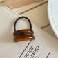 Gifty - Vintage Double Layer Curved Hair Tie