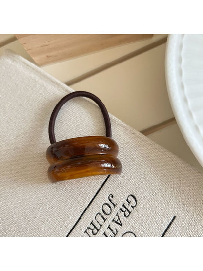 Gifty - Vintage Double Layer Curved Hair Tie