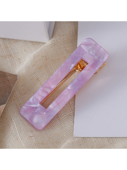 Beau - Hollowed Out Square Hair Clip
