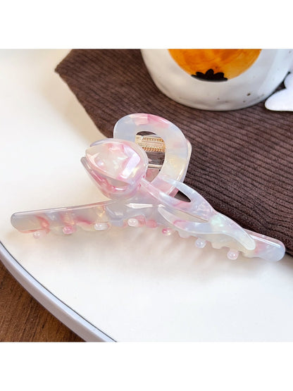 Beau - Sweet Floral Tulip Shape Hair Claw Clip