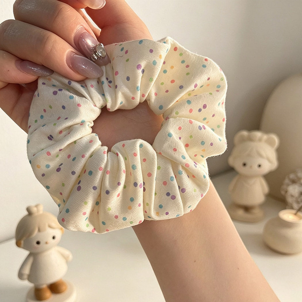 Gifty - Sweet Colorful Polka Dot Scrunchie