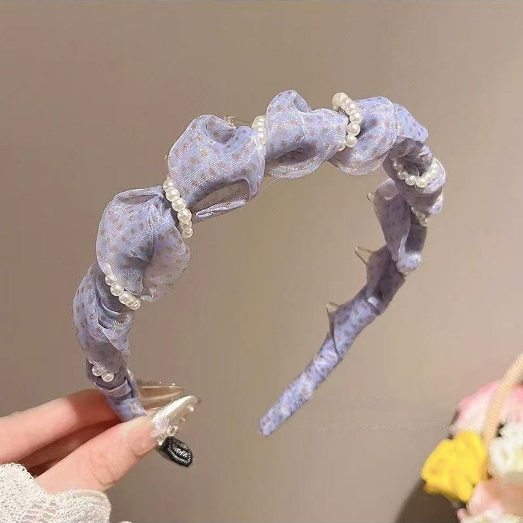Gifty - Retro Twisted Mesh Detail Fashion Headband
