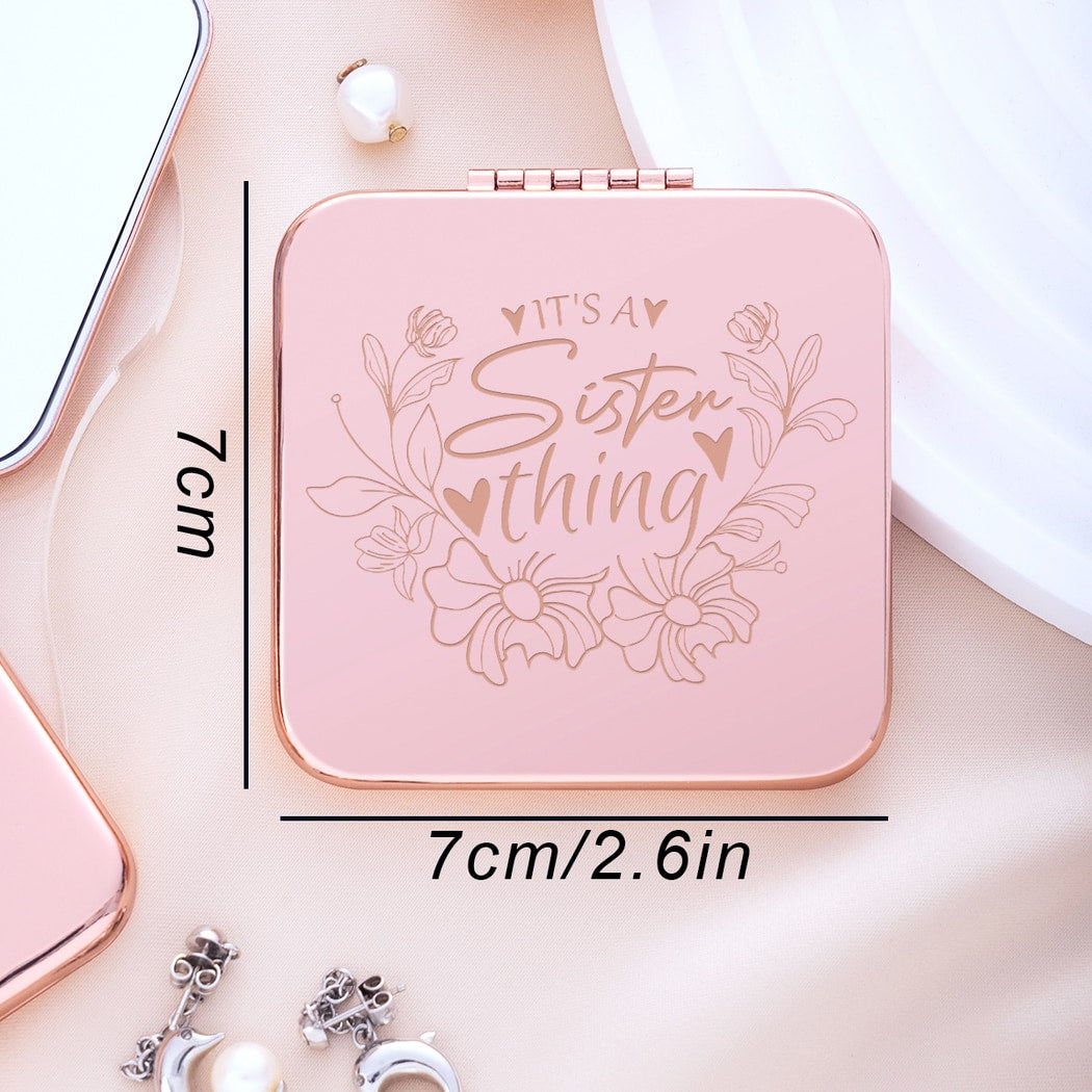 Mirroray - Alloy and Glass Pocket Makeup Mirror