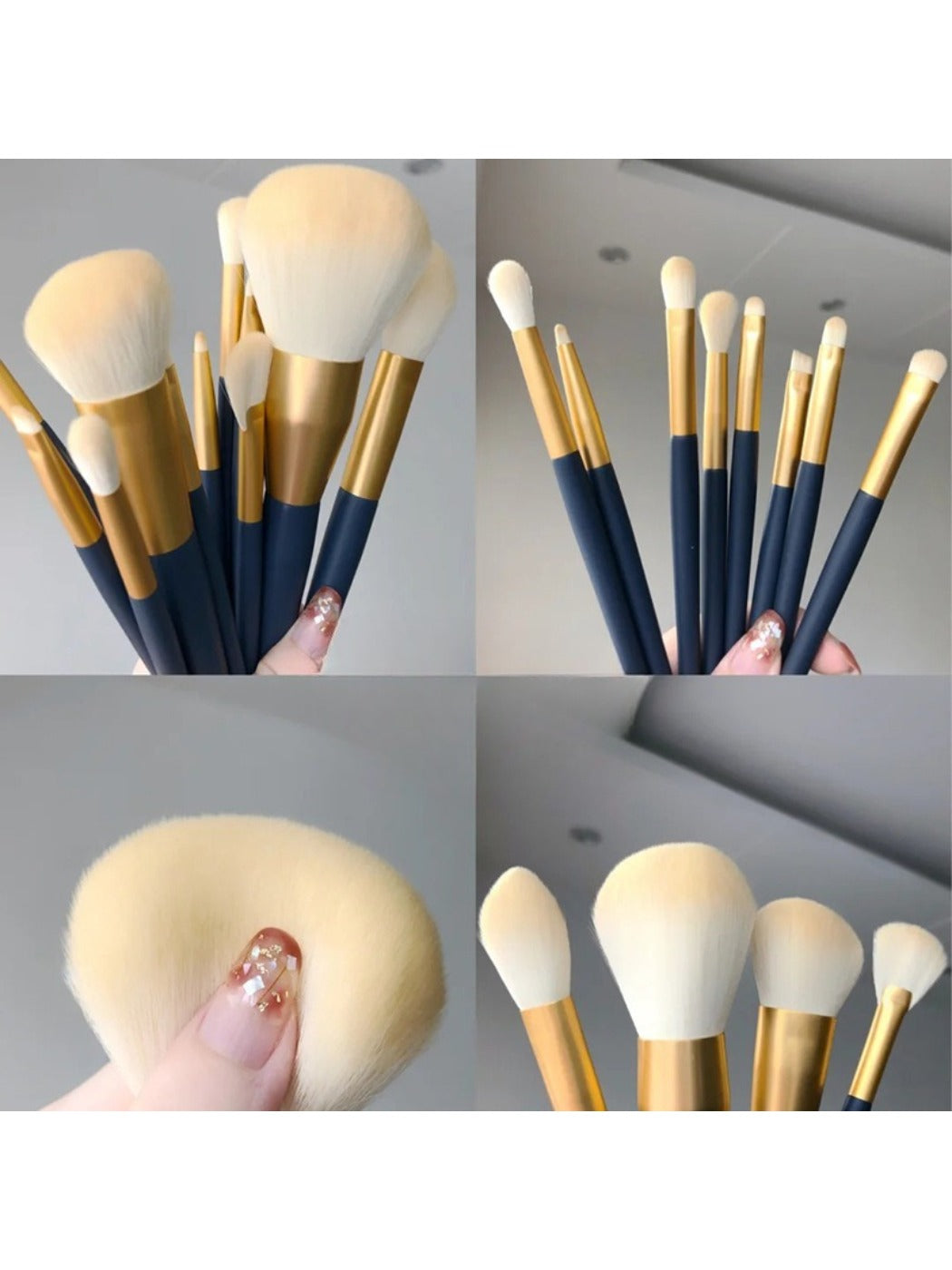 Smoosh - 12 Piece Blue Makeup Brush Set
