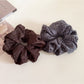 Gifty - Vintage Striped Ruched Scrunchie