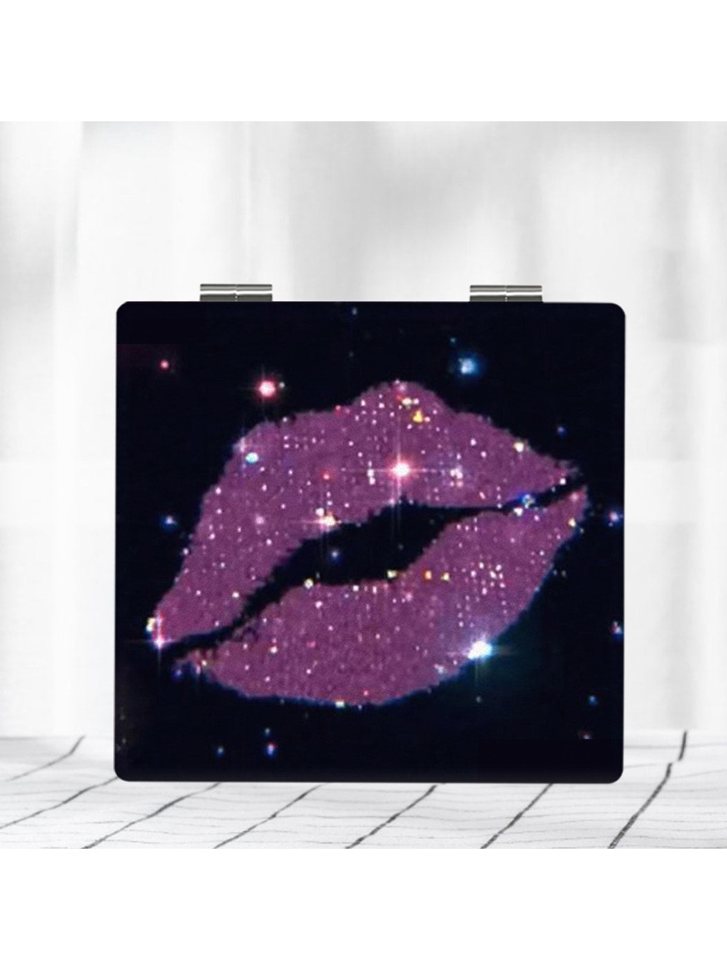 Mirroray - Y2K Print Portable Folding Makeup Mirror
