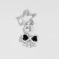Keypus - Hollow Star Bow Pendant Keychain