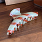 Beau - Fashionable Striped Hair Claw Clip