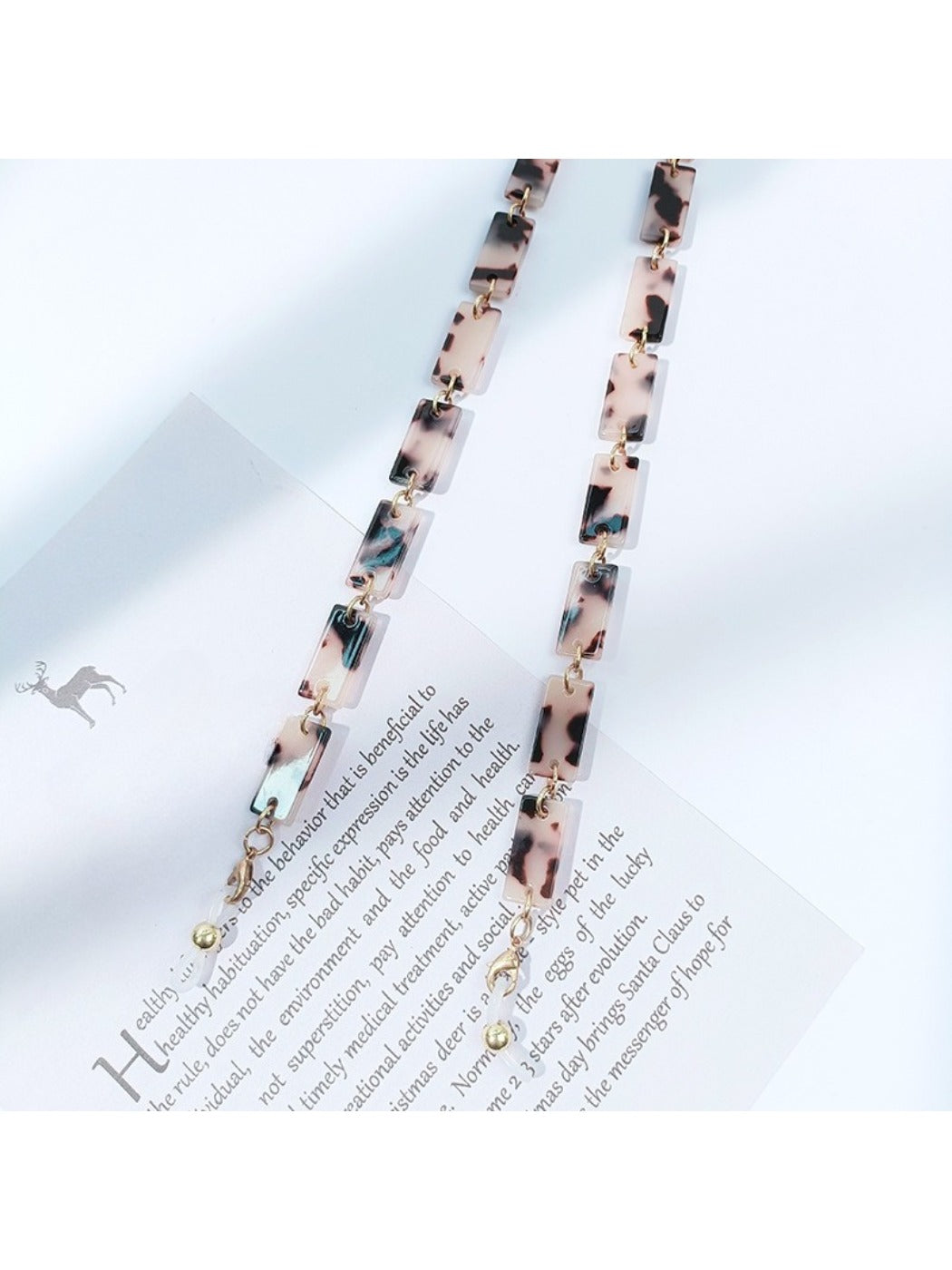 Velra - Vintage Two Tone Eyeglass Strap