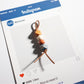 Keypus - Retro Asymmetric Beaded Keychain