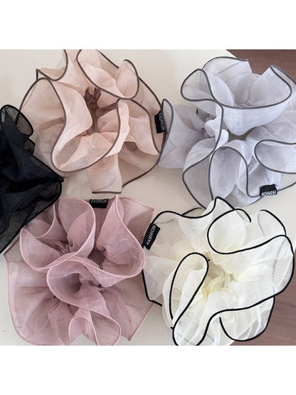 Gifty -  Simple Sweet Organza Scrunchie Hair Ties