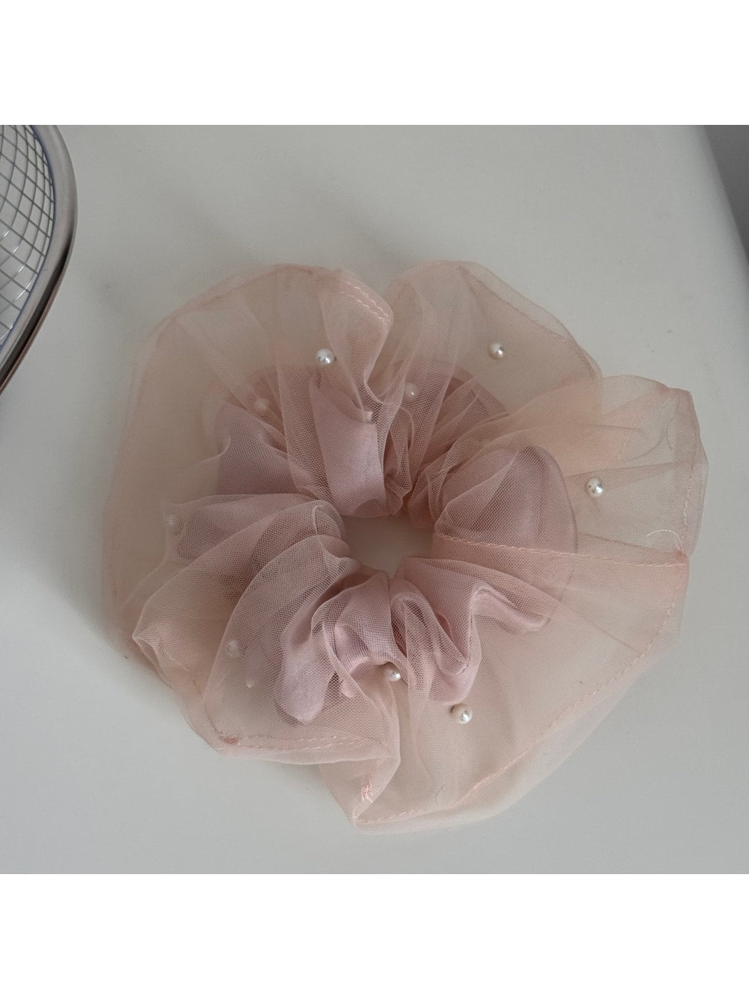 Gifty - Double Layer Ruffled Polyester Scrunchie