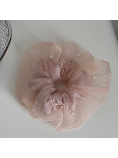 Gifty - Double Layer Ruffled Polyester Scrunchie