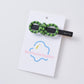 Beau - Stripe Bowtie Hair Clip