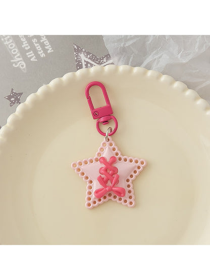 Keypus - Strap Bow Star Keychain
