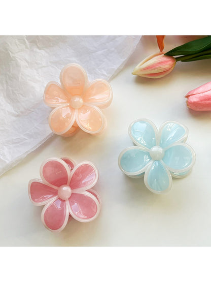 Beau - Egg Shaped Jelly Colored Hair Clip