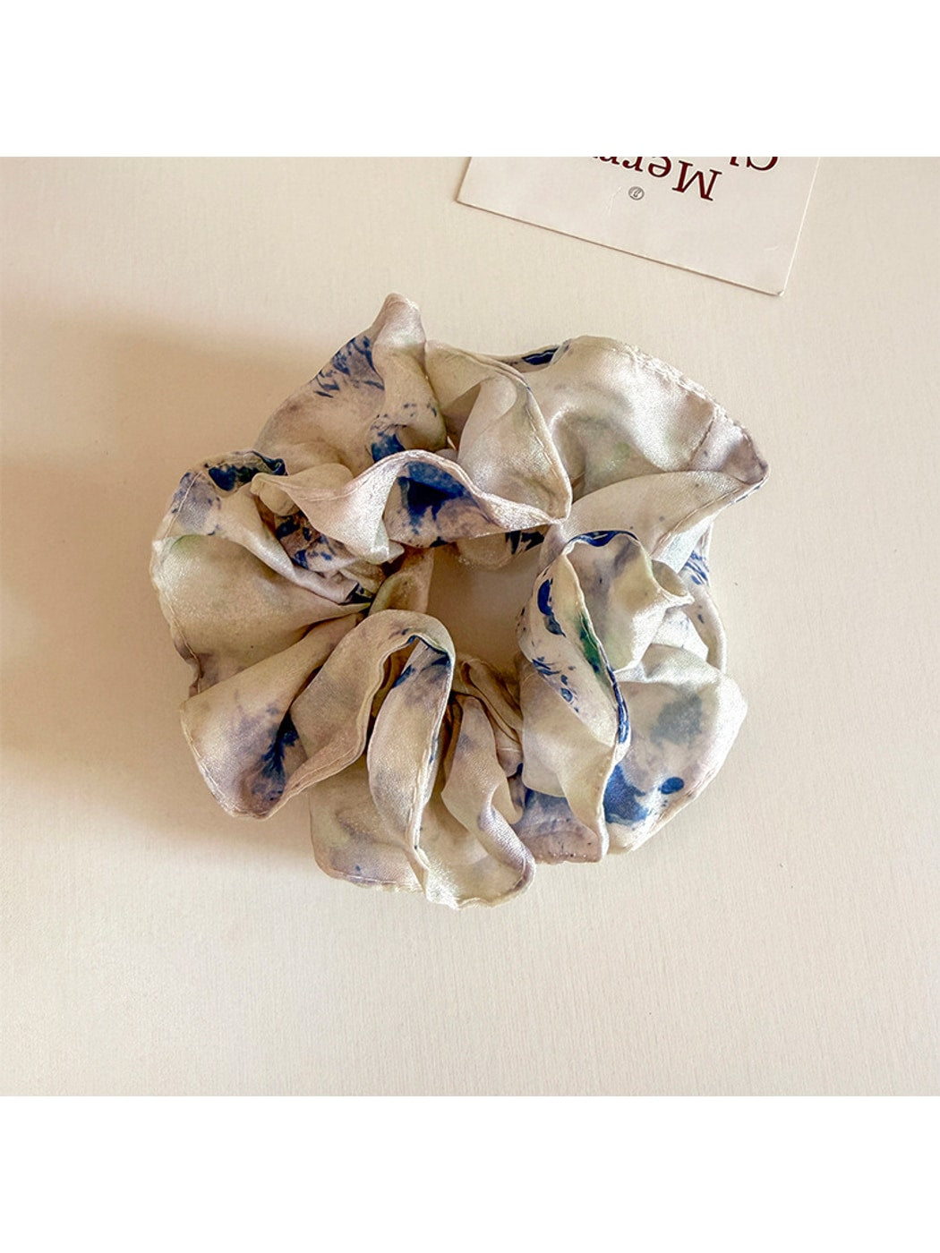 Gifty - Polyester Floral Print High Elasticity Scrunchie