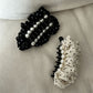 Beau - Layered Polka Dot Statement Banana Clip