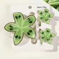Beau - 3 Pack Plumeria Hair Clips Set