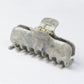 Beau - Geometric Ink Wash Pattern Claw Hair Clip