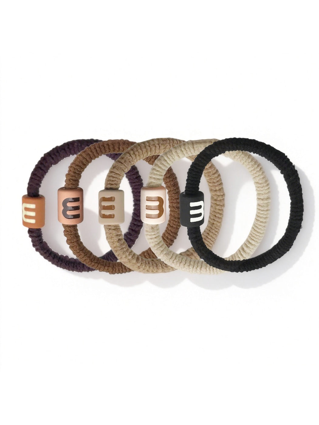 Gifty - Simple Letter M Hair Tie