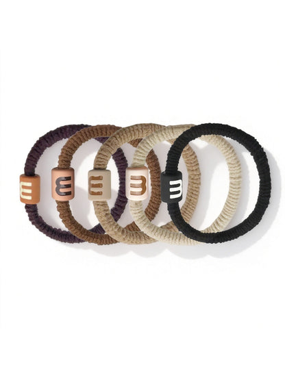 Gifty - Simple Letter M Hair Tie