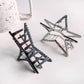 Beau - Y2K Star Outline Geometric Claw Clip