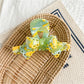 Beau - Decorative Bow Shape Acetate Alloy Claw Clip