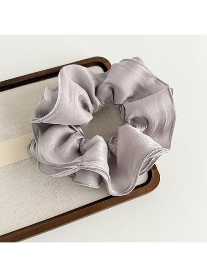 Gifty - Pearlescent Ruched Mesh Waist Scrunchie