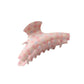 Beau - Pink Floral Printed PVC Hair Claw Clip