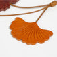 Keypus - Botanical Leaf-Shaped Charm Keychain