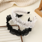 Gifty - Sweet Mesh Ruffle High Crown Headband