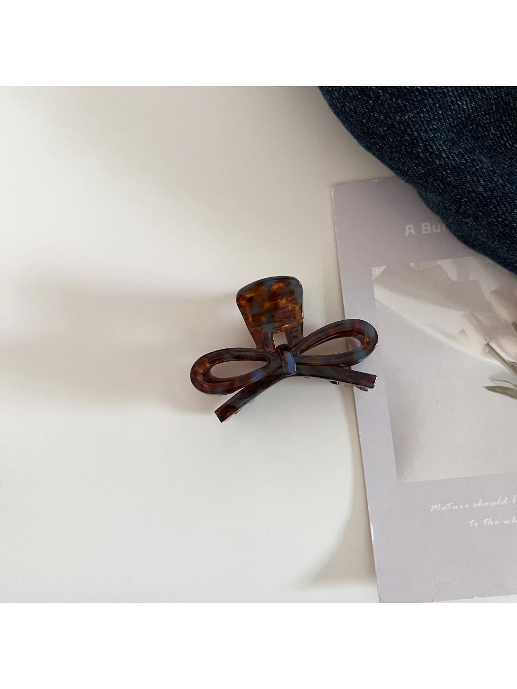 Beau - Vintage Style Butterfly Hair Claw Clip