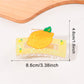 Beau - Square Fruit Print Hair Claw Clip