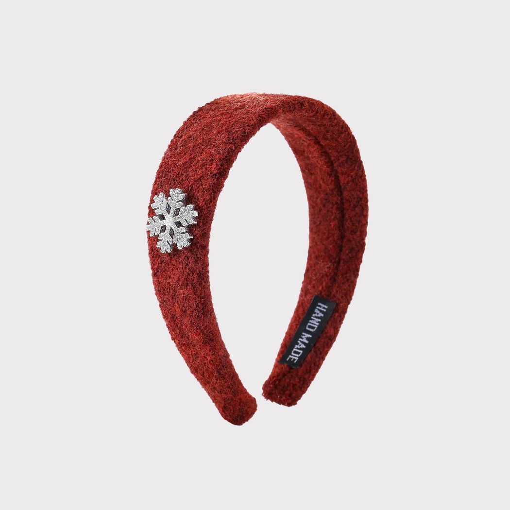 Gifty - Rhinestone Snowflake Winter Style Headband