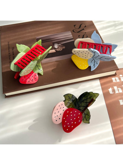 Beau - Acetate Fruit Shaped Hair Clip