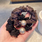 Gifty - French Lace Trim Hair Scrunchie