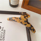 Beau - Large Leopard Print Hair Claw Clip