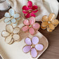 Beau - Five Petal Flower Hair Claw Clip