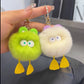 Keypus - Fluffy Duck Keychain For Bags Backpacks