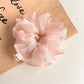 Gifty - Sheer Organza Look Solid Color Scrunchie