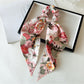 Gifty - Satin Printed Triangle Scrunchie