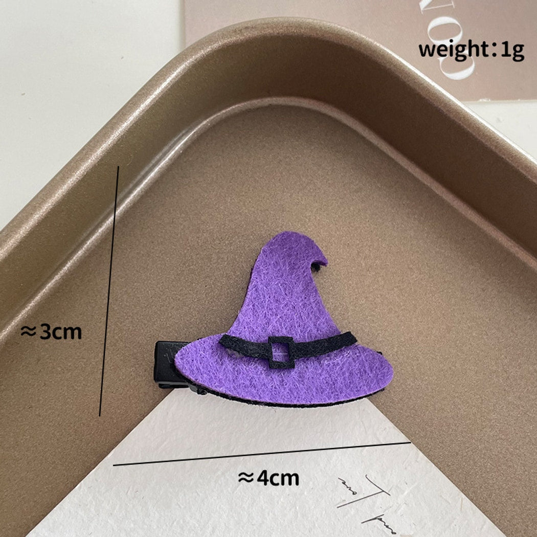 Beau - Halloween Style Funny Bow Pumpkin Hair Clip